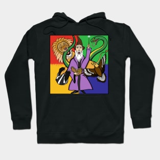 The Wizard and the Familiars Hoodie